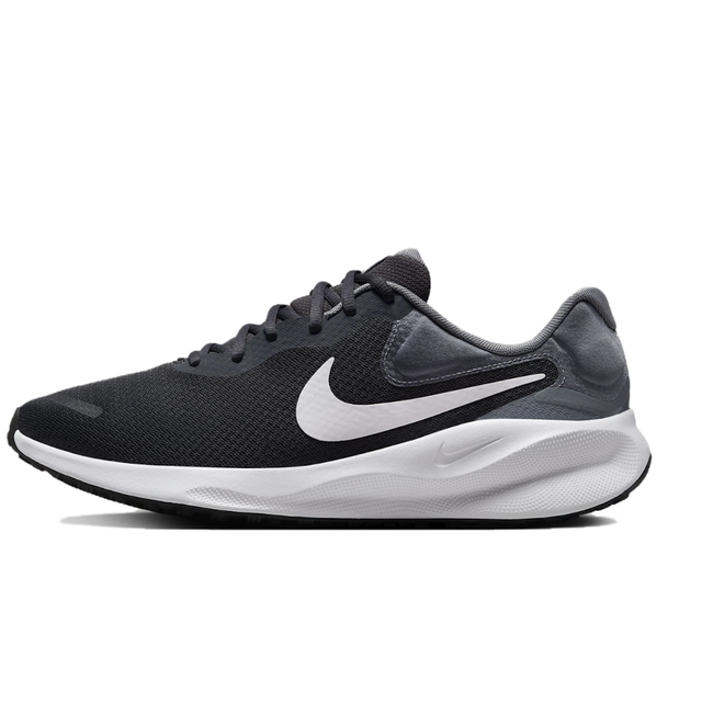 NIKE Revolution 7 男子跑鞋 FB2207-007 黑色/烟灰 44