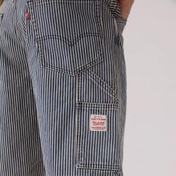 Levi's 男士工装宽松直筒牛仔短裤 568
