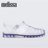 值友专享：melissa 【Lisa同款】时尚编织简约通勤果冻罗马女凉鞋32408