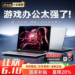 夏新 笔记本电脑 AI高性能酷睿游戏本独显