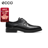 ecco 男友礼物款 商务正装皮鞋 德比鞋 里斯系列