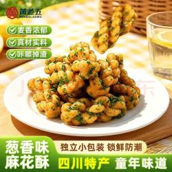 黄老五 麻花酥 葱香味 500g