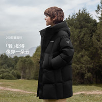 TANBOER/坦博尔 儿童泡芙羽绒服 黑色 130cm