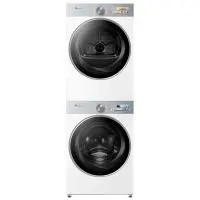 以旧换新、plus：小天鹅 小乌梅3.0驭风版 TG10VE40W+TH10VE40MAXW 热泵洗烘套装 白色