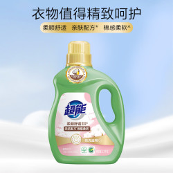 超能 Super 超能 柔顺舒适洗衣液 2.5kg*2瓶+500g*6袋 馨香依兰