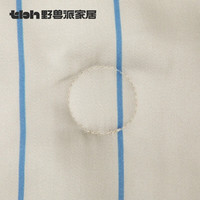 野兽派家居 都市野兽 黑豹天丝印花夏被 150x210