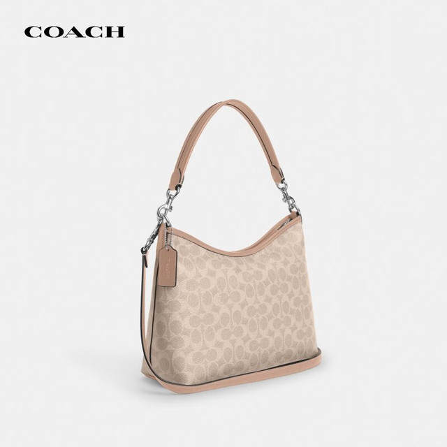 COACH 品牌直供 女士包 中号-沙黄色