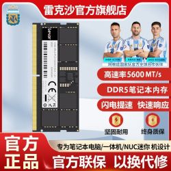 雷克沙 笔记本内存条DDR5 5600笔记本电脑一体机运行扩展24G内存条