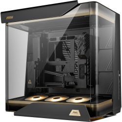 微星 MEG MAESTRO 900R 全景曲面钢化玻璃 台式机机箱
