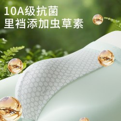 都市丽人 男士内裤男10A抗菌裆裸感冰丝无痕2026新款夏季四角平角短裤衩头 5条 L