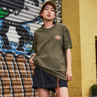 Dickies 青苔绿全棉短袖T恤
