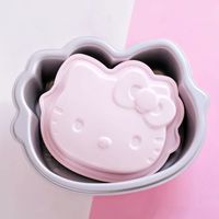 学厨 kitty猫卡通蛋糕慕斯雪糕模具