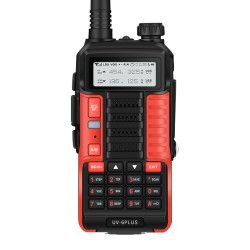 宝锋 UV-6PLUS 双频双段调频 红色 对讲机