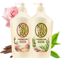 可悠然 和风香氛沐浴露 1L 花屿木林香氛沐浴露 1L