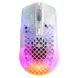 赛睿 Aerox 3 无线轻量化洞洞鼠 白色 游戏鼠标