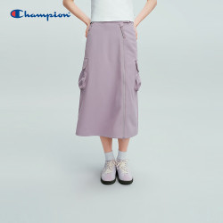 Champion 冠军女士工装半裙 浅紫色 M