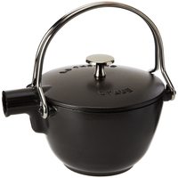 STAUB 珐宝 铸铁茶壶,黑色