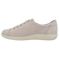 ECCO 爱步 女士柔酷2号 SOFT 2 休闲板鞋 时尚软底运动鞋 Grey Pink 36 EU