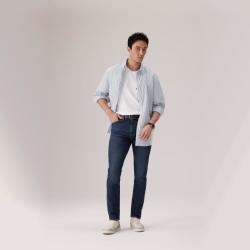 Levi's 冬暖系列男士宽松锥型牛仔裤