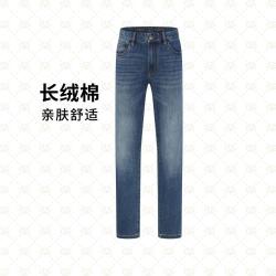 GIOVANNI VALENTINO 春款易打理商务休闲百搭舒适裤子男式牛仔裤