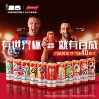 百威 啤酒450ml×18
