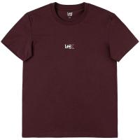 88VIP：Lee 圆领小Logo印花短袖T恤