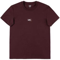 Lee 圆领小Logo印花短袖T恤