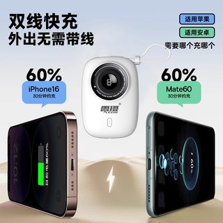 雷摄 kp90 10000mAh 快充移动电源