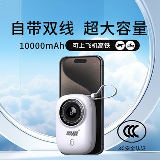 雷摄 kp90 10000mAh 快充移动电源