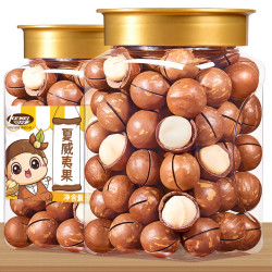可味 新货夏威夷果500g250g罐装炒货果仁香甜可口健康坚果追剧代餐新鲜