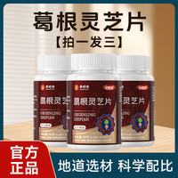 倍膳健 葛根灵芝片熬夜加班喝酒应酬草本浓缩旗舰正品保障
