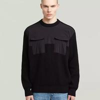 G-STAR Men's Mix Media Sweater