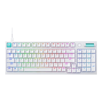 罗技 G316X 8K轮询率 热插拔机械键盘 98配列 白色 L轴