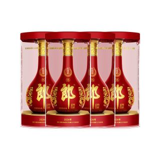 淘金币1136.48元、今日必买：郎酒 红花郎15 酱香型白酒 53度 500ml*4瓶