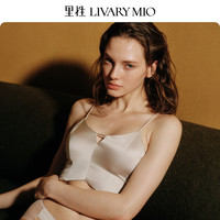 里性 LIVARY MIO 琉璃-Glaze系列 真丝无钢圈文胸 月灰 M