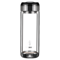 GEYA/格亚 AG+银离子纯钛抗菌玻璃杯 350ml