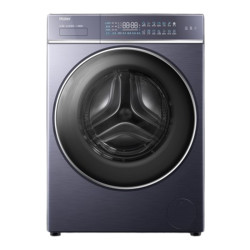 海尔（Haier）10公斤云溪 智能投放 滚筒洗衣机XQG100-BLDE566B (晶釉蓝)