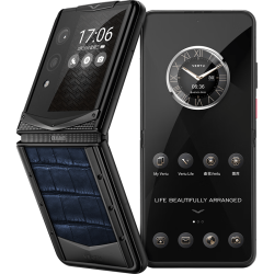 VERTU QUANTUM 静谧蓝鳄鱼皮 16GB 1TB 折叠屏手机