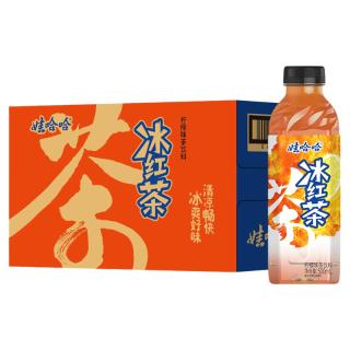 百亿补贴：娃哈哈 冰红茶柠檬味茶饮料1L