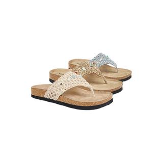 TOOMANYSHOES 糖果碎块厚底勃肯凉拖鞋