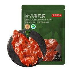 京东京造 原切猪肉脯 高蛋白 100g 休闲零食