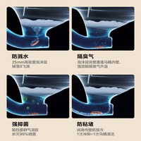 小牧优品 S5 零压脚感冲水 轻智能马桶