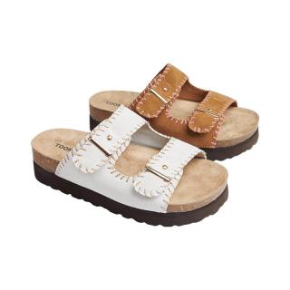 TOOMANYSHOES 小岛度假厚底勃肯拖鞋