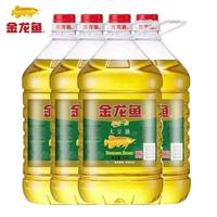 金龙鱼 精炼一级大豆油 5L*4桶 整箱装
