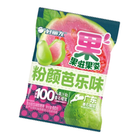 好丽友 多多鱼蘑古力饼干 果滋果心芭乐味 60g