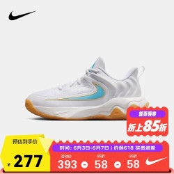 NIKE 青少年篮球鞋 GIANNIS IMMORTALITY 4 轻盈透气运动鞋大童