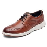 ROCKPORT 男士 Noah Wingtip 牛津鞋 商务正装皮鞋 休闲通勤时尚舒适