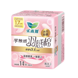 乐而雅 花王 零触感卫生巾 日用夜用  亲肤姨妈巾