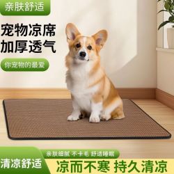 科万鸿 猫咪凉席垫夏天宠物降温猫笼垫平台垫猫窝垫夏季消暑狗狗垫子睡垫 【50*60】