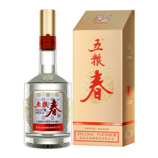 五粮液 五粮春二代 52%vol 浓香型白酒 550ml 单瓶装